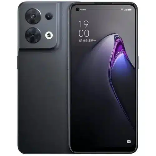 Oppo Reno 8 in black colour