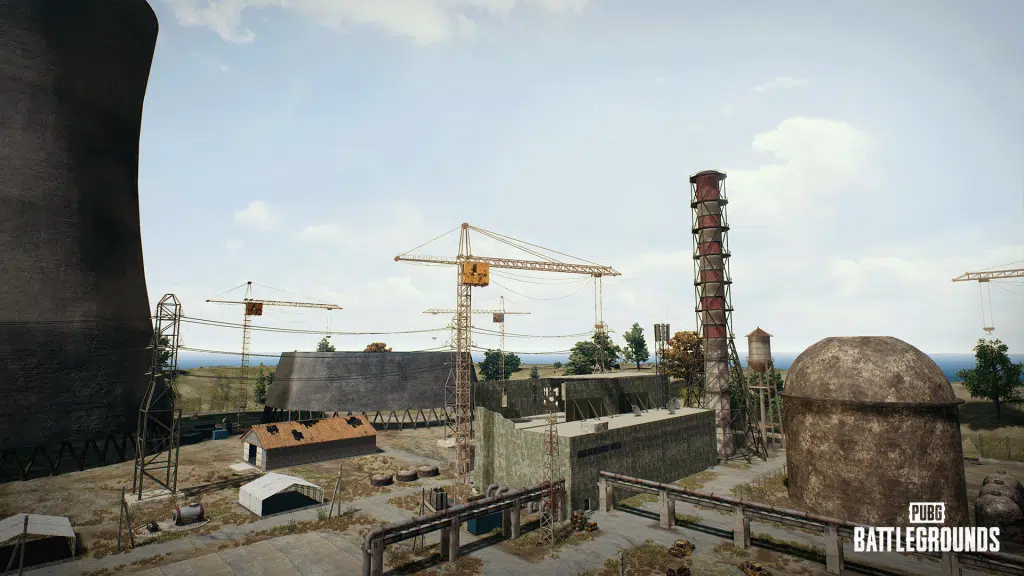 image shoing old classic erangle map of PUBG Mobile