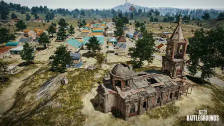 Image showing old pochinki of original Erangle map