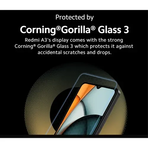 Protector glass of redmi A3