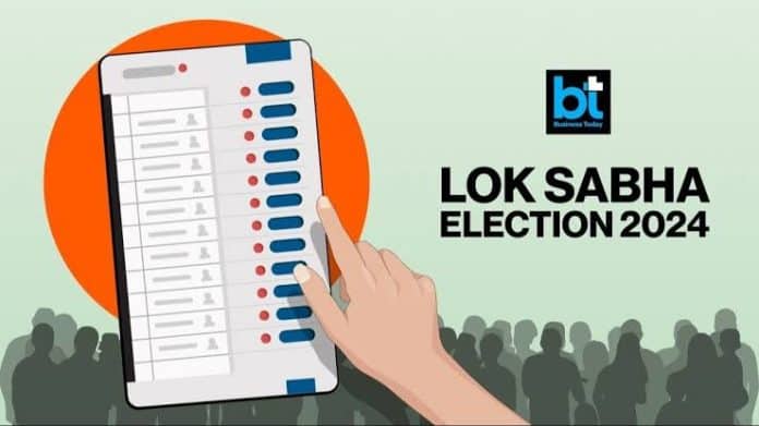 image showing how to vote lok sabha elections