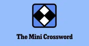 image showing NYT Mini Crossword Today Answers