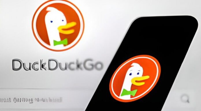 a mobile phone with Proxy Croxy DuckDuckGo