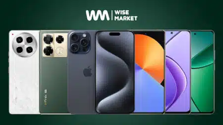 image of different mobiles listed on Wise Market