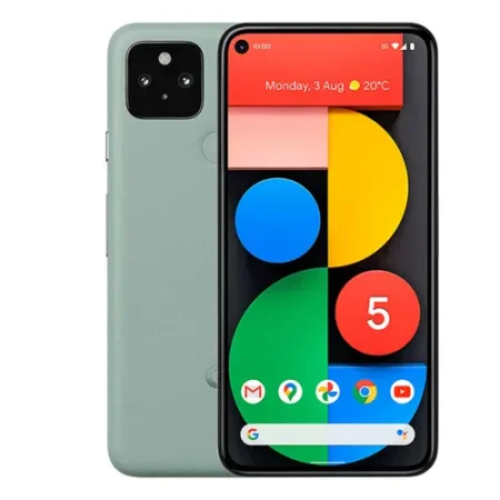 image of a smartphone showing Google Pixel 5 Price in Pakistan