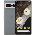 An image of a Google Pixel 7 Pro phone showing his front and back