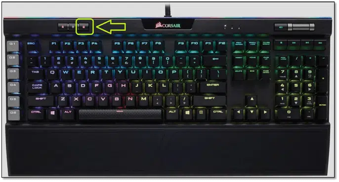 Checking The Keyboard For the Windows Lock Key
