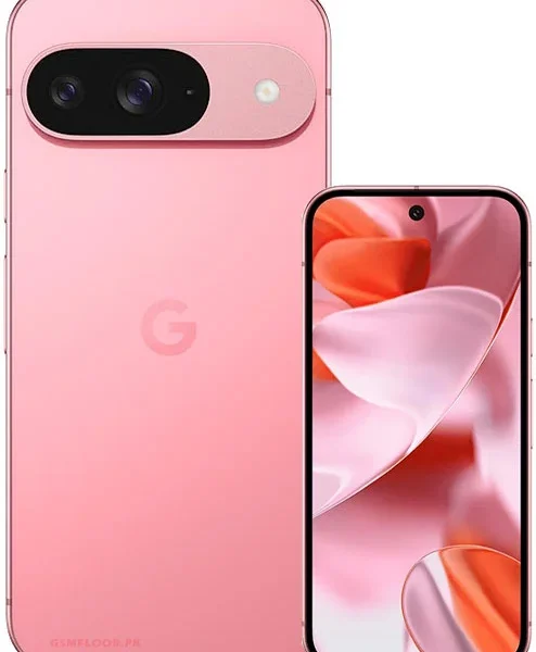Google Pixel 9 in pink color