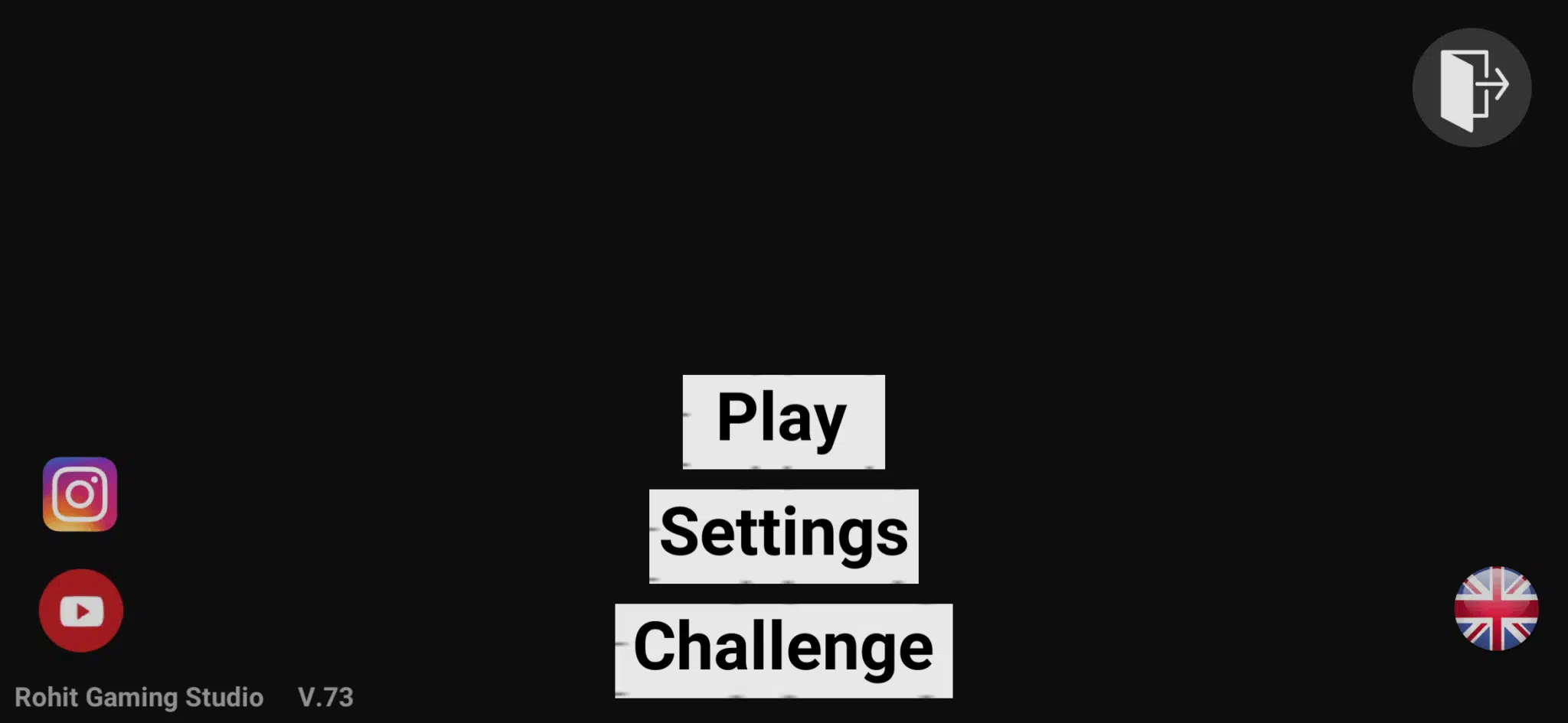 Play button showing in Bike driving game