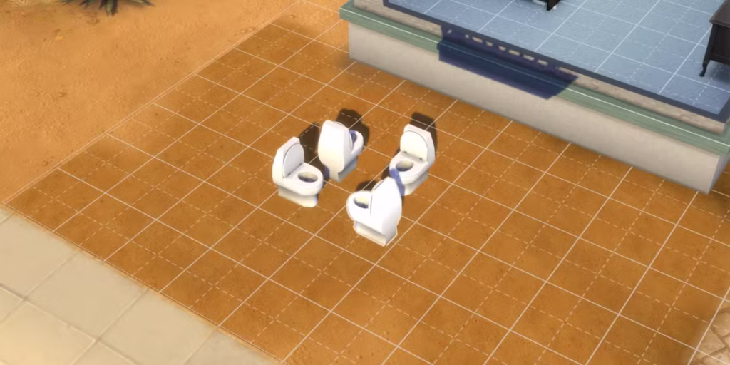 Image shwoing 45 degree rotation of items