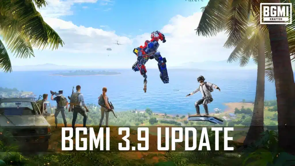 BGMI 3.9 update download links