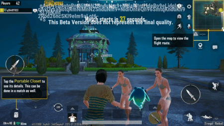 BGMI 4.0 Update Release Date, Time & More details A PUBG character is standing in front of Themed spawn island