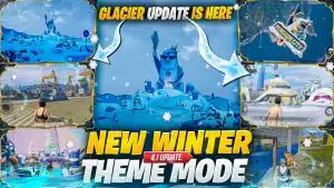 Image showing pubg 4.1 update theme mode and some features