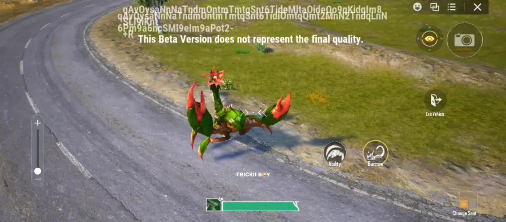 Image showing green scorpion in 4.2 beta version