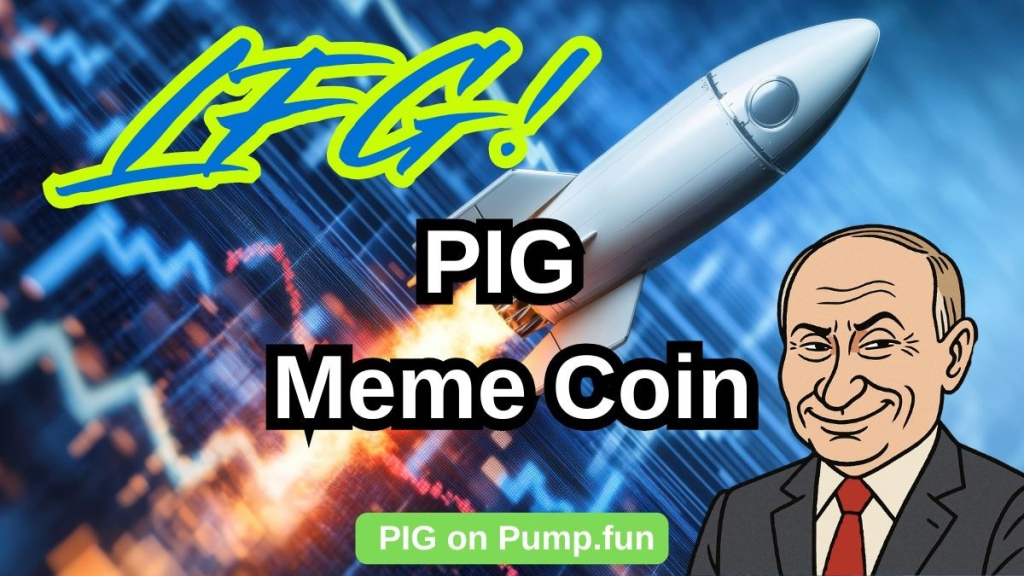 PIG Meme Coin Turning Satire Into Market Cap